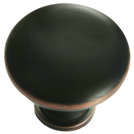 LAUREY 1 3/8" Hollow Steel Knob, Oil Rubbed Bronze 54666